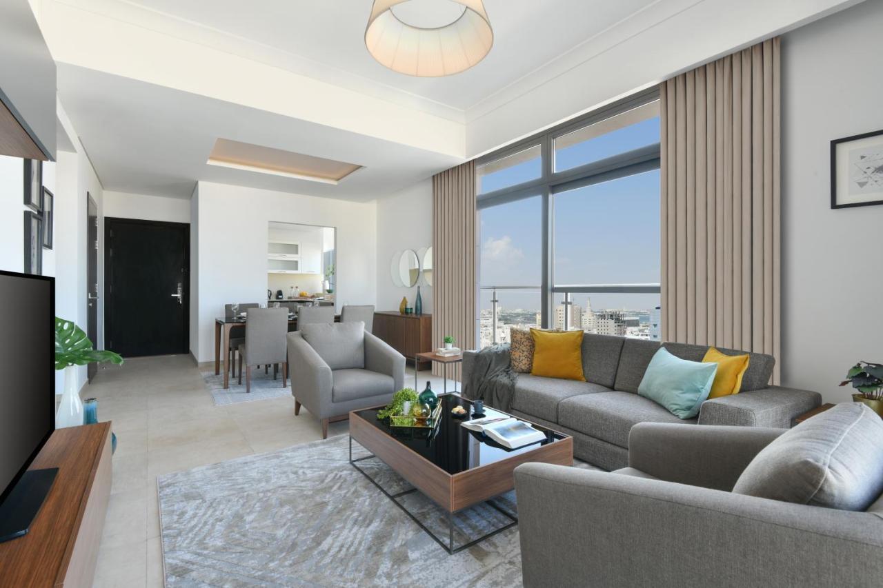 Le Mirage Downtown Apartment Доха Стая снимка