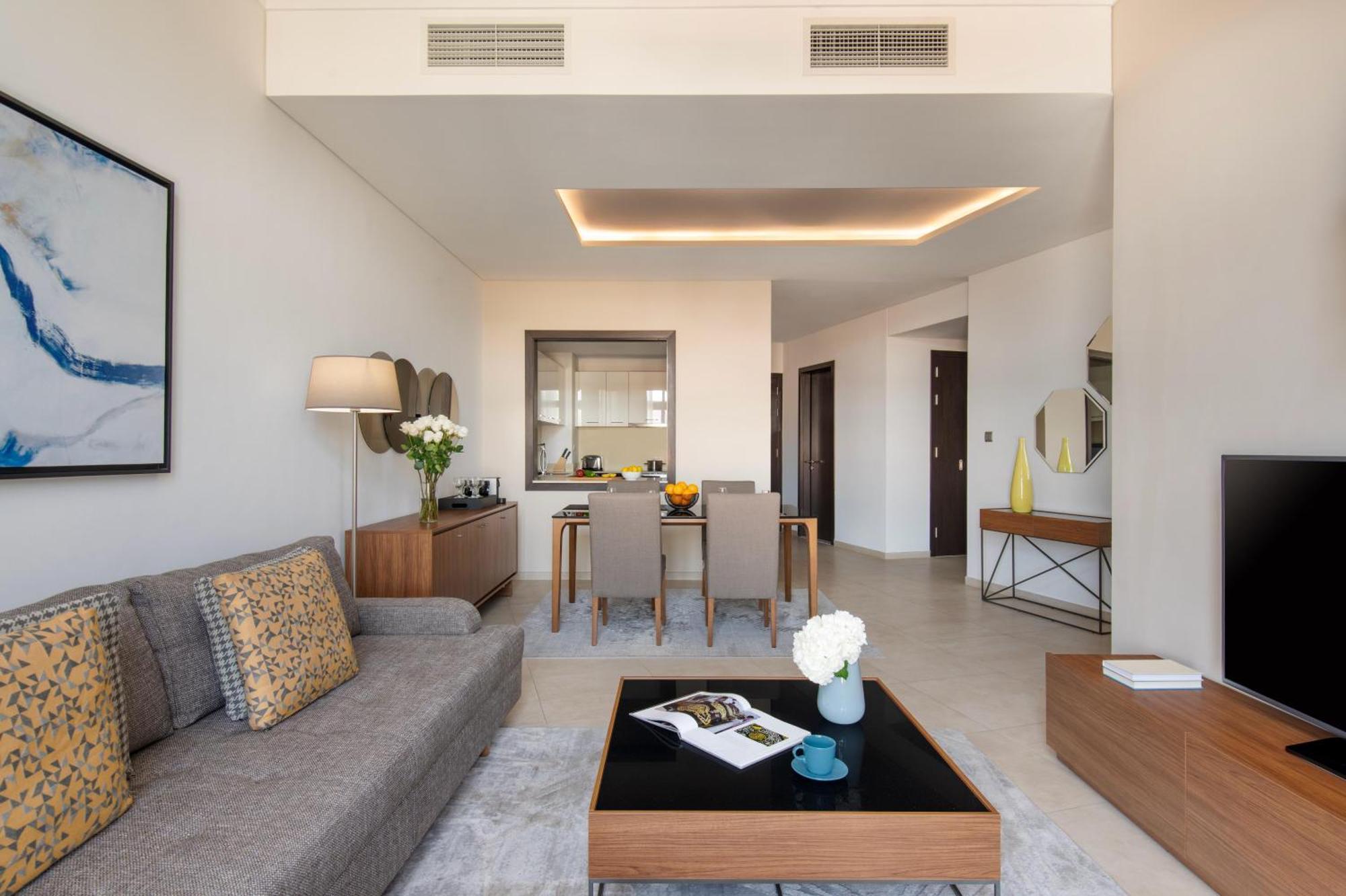 Le Mirage Downtown Apartment Доха Екстериор снимка