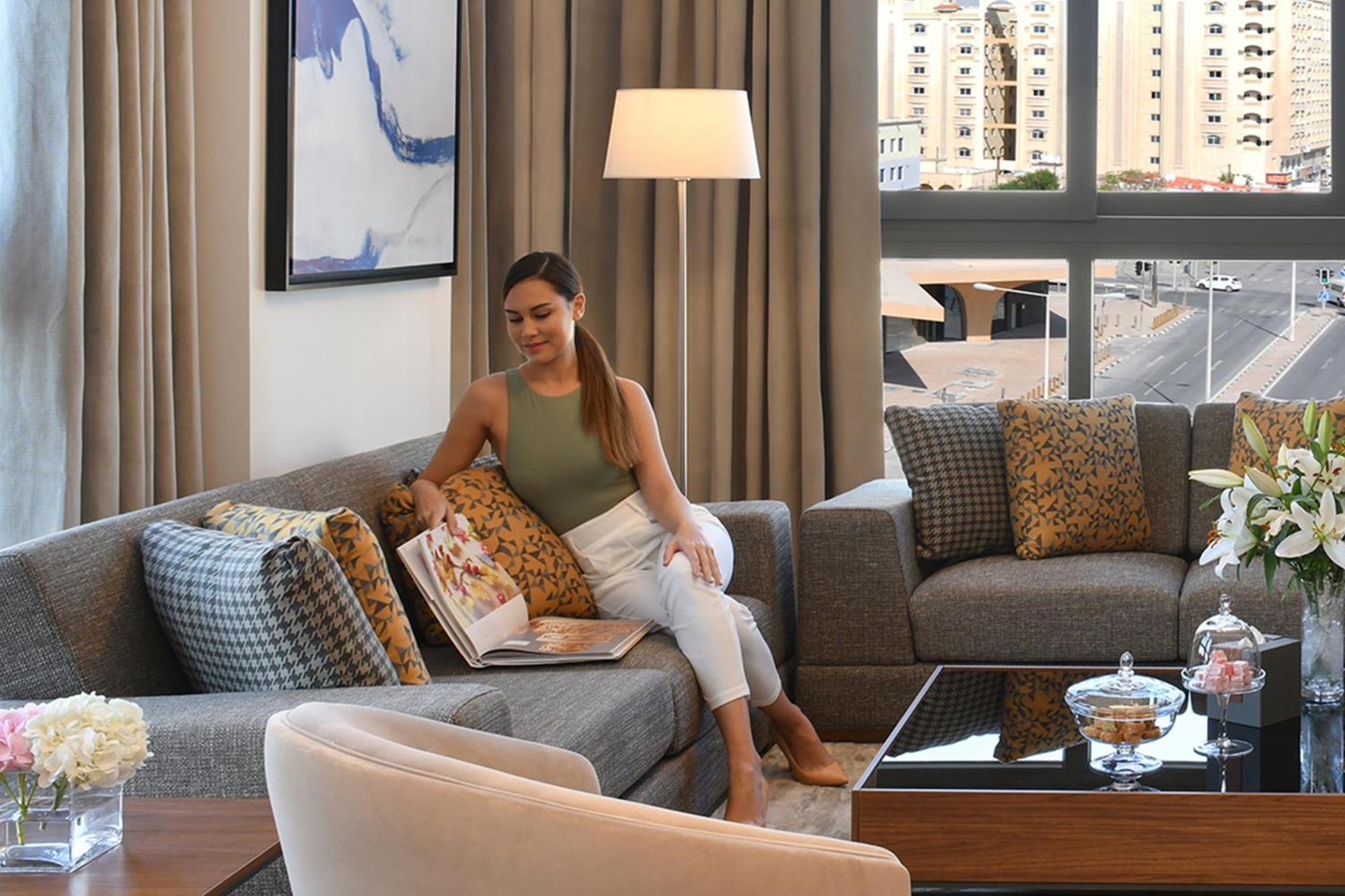 Le Mirage Downtown Apartment Доха Екстериор снимка